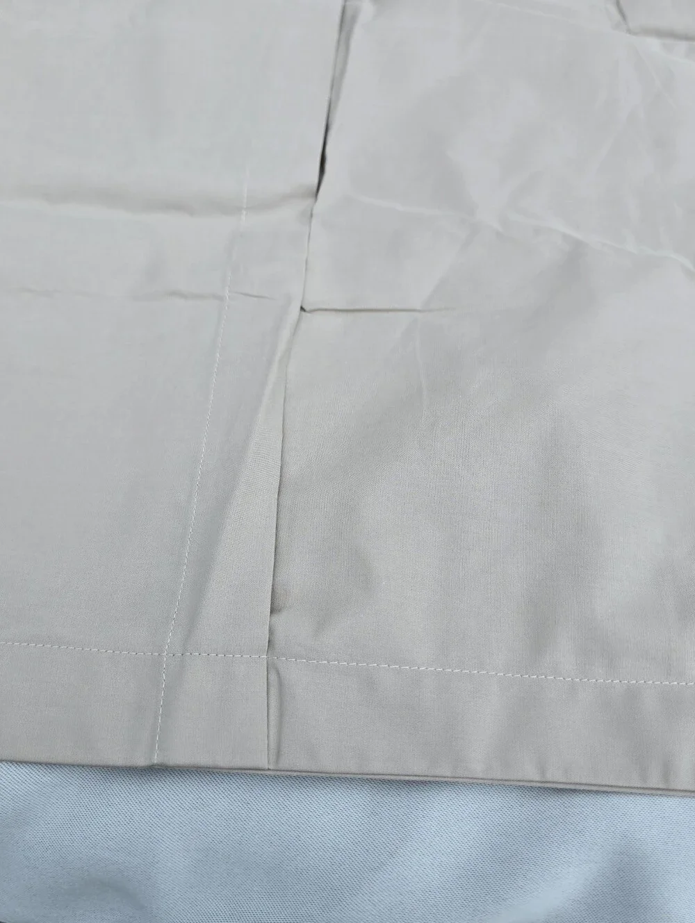 NWOT Quince DOVE Euro Sham Crisp Organic Percale Cotton